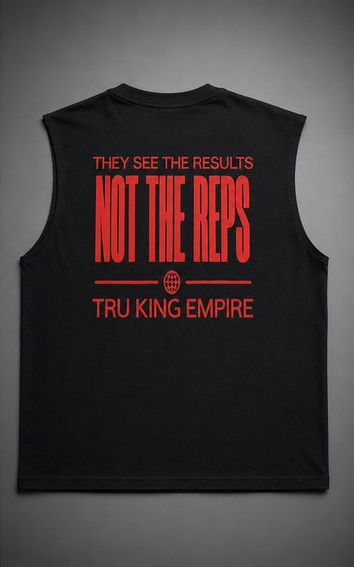 Pressure Built Me™ Crimson Red Muscle Shirt